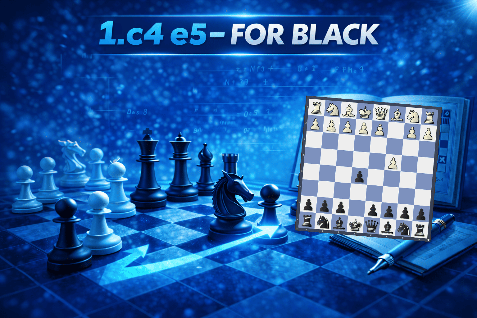 1.c4 e5 – For Black