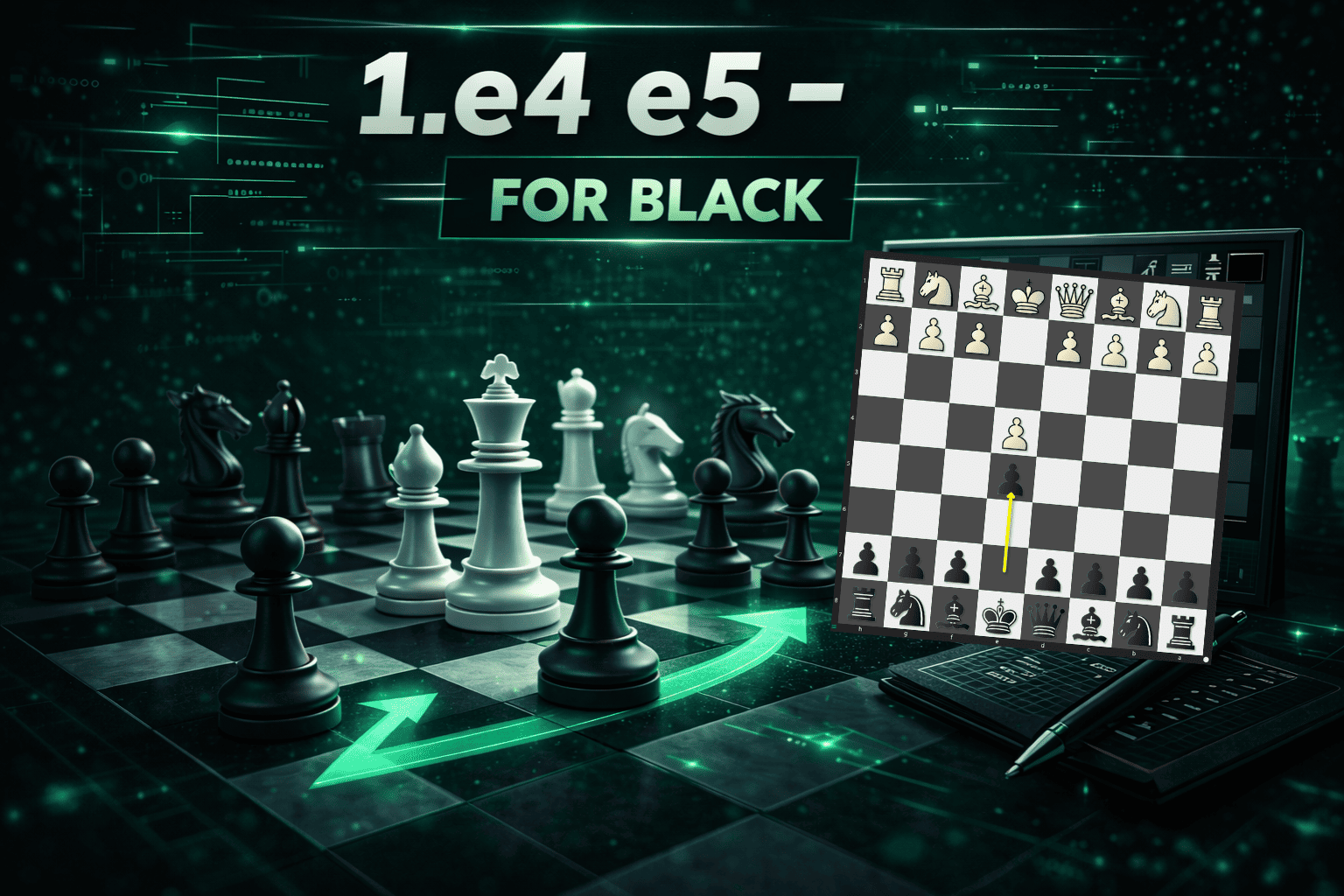 1.e4 e5 – For Black
