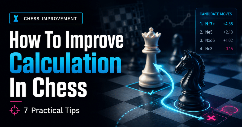 How to improve calculation in chess with candidate moves and visualization training